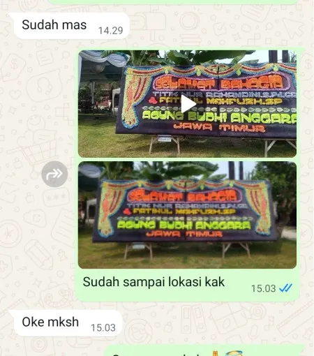Pengiriman Papan Bunga Pasar Manggis