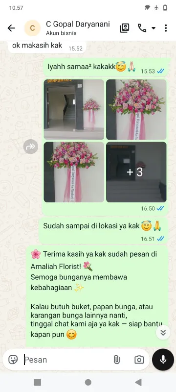Pengiriman Karangan Bunga Pasar Manggis